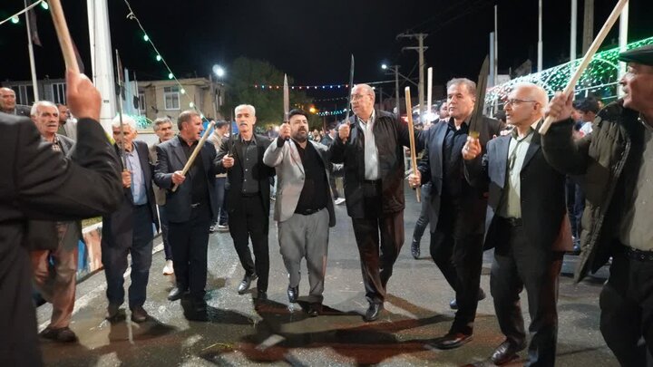 تصاویر/ برگزاری مراسم وداع با پیکر مطهر شهید حسین رسولی در چالدران