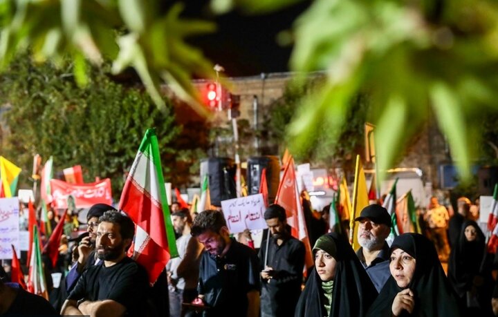 تصاویر/ تجمع اقتدار در میدان فردوسی