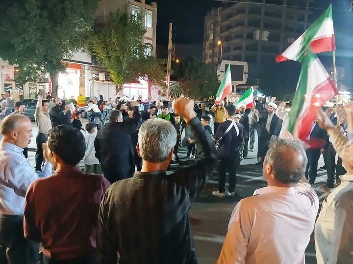 تصاویر/ تجمع مردمی در شهرستان جلفا