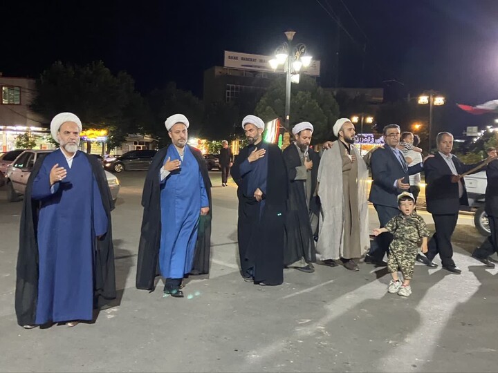 تصاویر/ تجمع مردمی در شهرستان جلفا