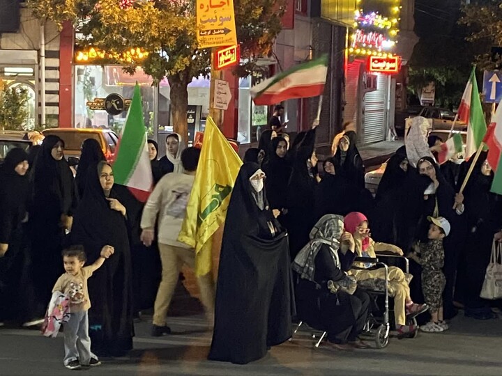 تصاویر/ تجمع مردمی در شهرستان جلفا