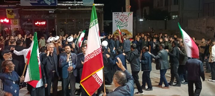 تصاویر/ تجمع مردمی در شهرستان ورزقان
