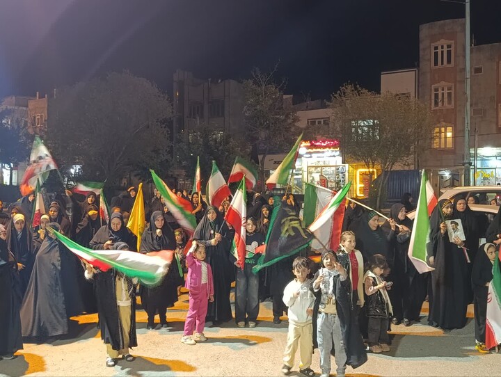 تصاویر/ تجمع مردمی در شهرستان ورزقان