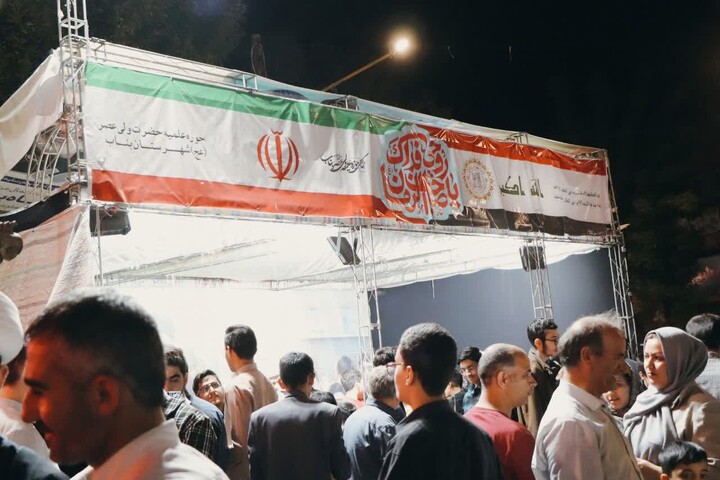 تصاویر / فعالیت‌های فرهنگی و تبلیغی موکب حوزه علمیه بناب