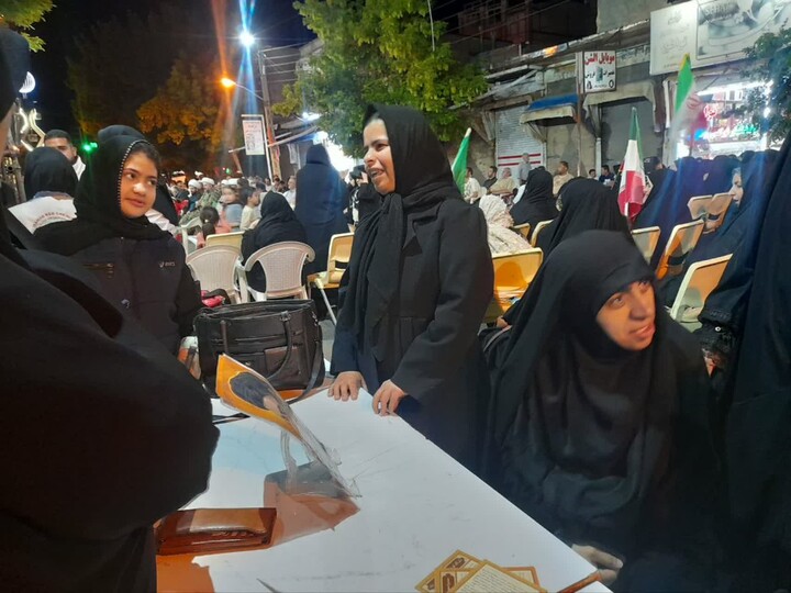 تصاویر / فعالیت‌های فرهنگی و تبلیغی موکب حوزه علمیه هشترود