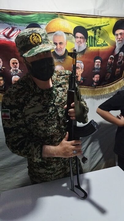تصاویر/آموزش سلاح و مهمات اسلحه کلاش، تیربار و دوشکا در شهرستان شازند