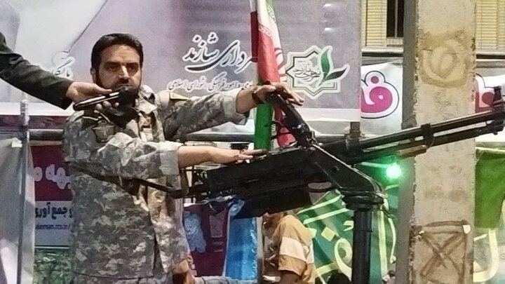 تصاویر/آموزش سلاح و مهمات اسلحه کلاش، تیربار و دوشکا در شهرستان شازند