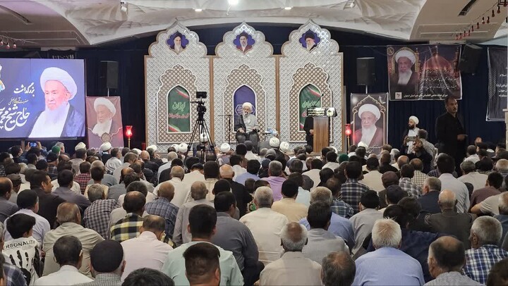 تصاویر | مراسم بزرگداشت آیت‌ الله العظمی فیاض در آستان مقدس حضرت زینب(س) اصفهان