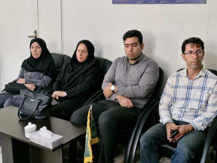 تصاویر/ دیدار کارکنان جهاد کشاورزی خلخال با امام‌ جمعه خلخال