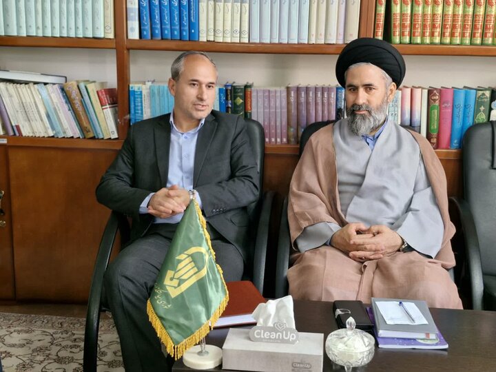 تصاویر/ دیدار کارکنان جهاد کشاورزی خلخال با امام‌ جمعه خلخال