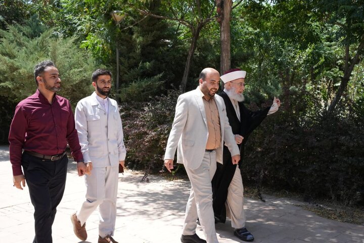 تصاویر /بازدید رئیس هیئت امنای تجمع علمای مسلمانان لبنان از دانشگاه باقرالعلوم(ع)