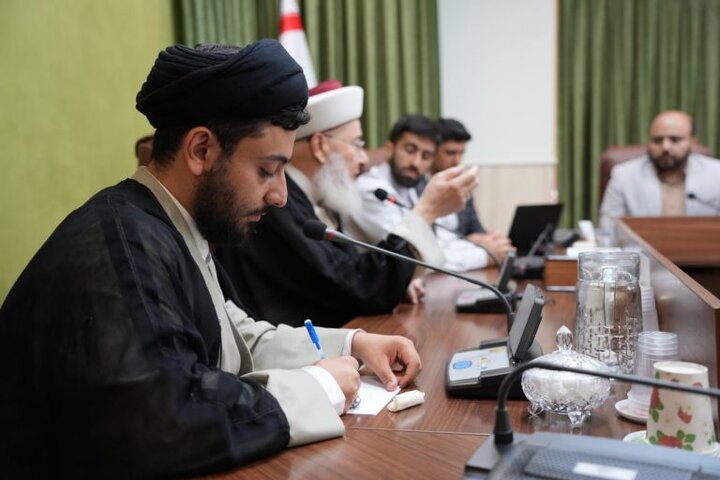 تصاویر /بازدید رئیس هیئت امنای تجمع علمای مسلمانان لبنان از دانشگاه باقرالعلوم(ع)