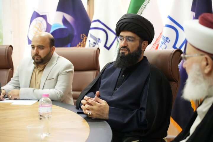 تصاویر /بازدید رئیس هیئت امنای تجمع علمای مسلمانان لبنان از دانشگاه باقرالعلوم(ع)