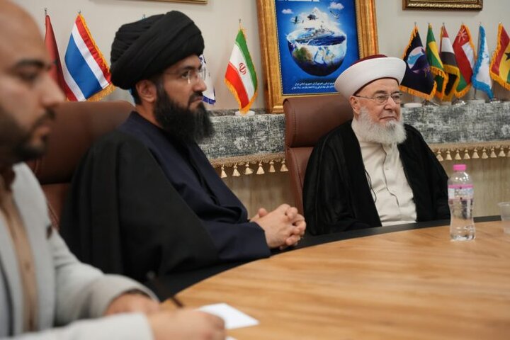 تصاویر /بازدید رئیس هیئت امنای تجمع علمای مسلمانان لبنان از دانشگاه باقرالعلوم(ع)