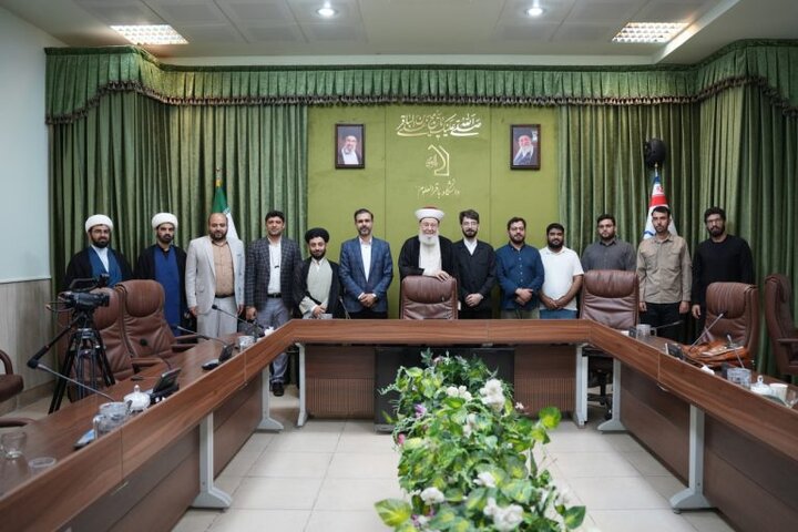 تصاویر /بازدید رئیس هیئت امنای تجمع علمای مسلمانان لبنان از دانشگاه باقرالعلوم(ع)