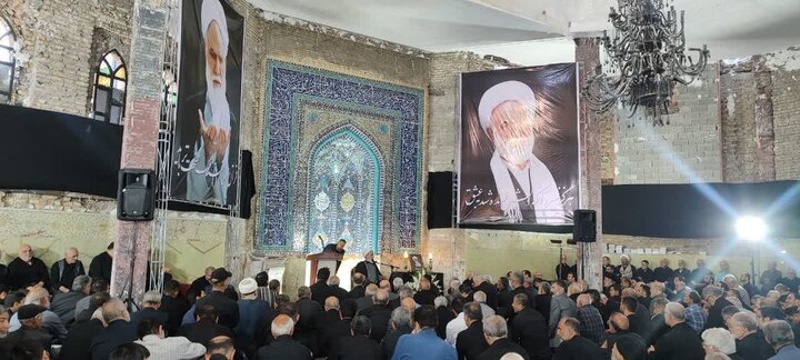 تصاویر/ مراسم ترحیم امام جماعت مسجد جامع ابوذر