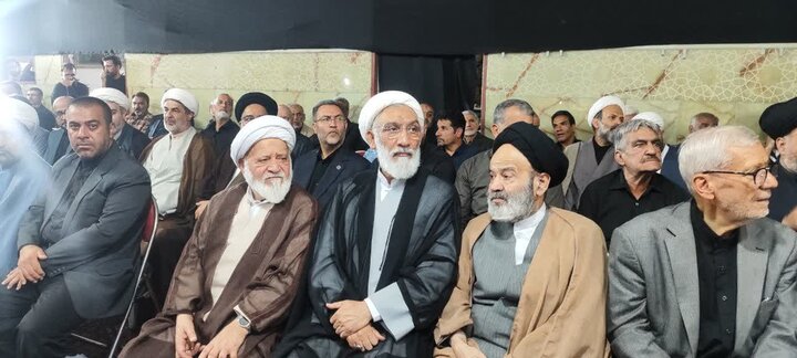 تصاویر/ مراسم ترحیم امام جماعت مسجد جامع ابوذر