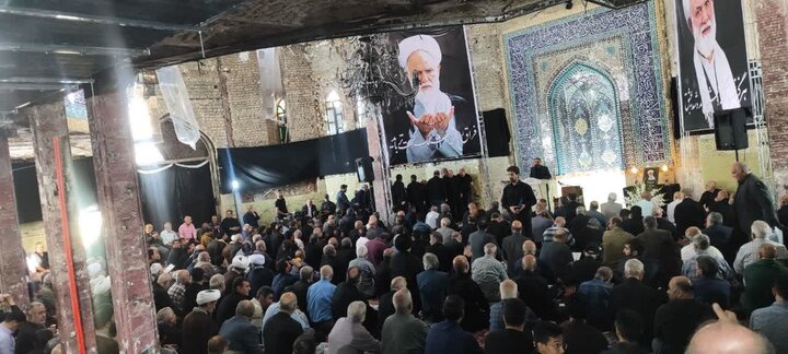 تصاویر/ مراسم ترحیم امام جماعت مسجد جامع ابوذر