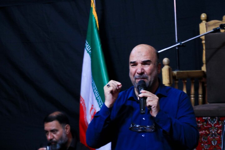 تصاویر| مراسم علم بندان در هیئت فاطمی بیرجند