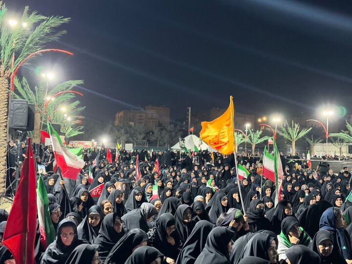 تصاویر/ اجتماع باشکوه مردم ملارد همزمان با شب اول محرم