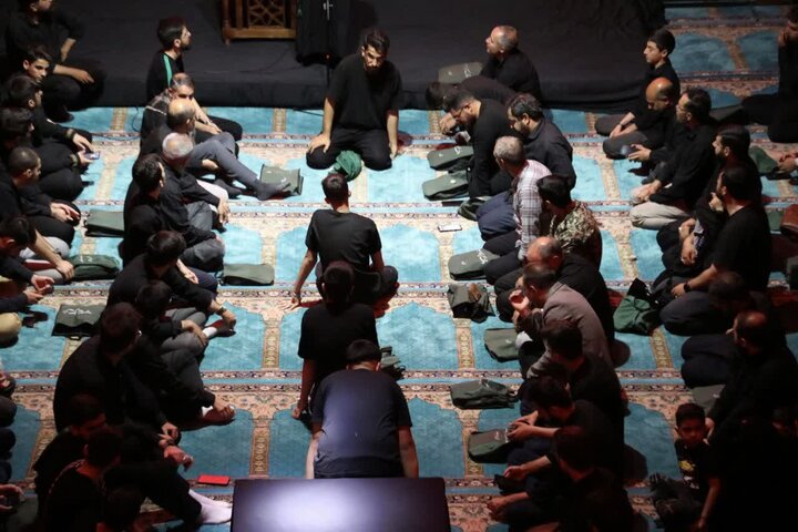 تصاویر/ شب اول محرم هیئت فاطمیون مصلی ارومیه