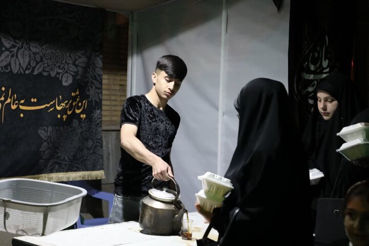 تصاویر/ شب اول محرم هیئت فاطمیون مصلی ارومیه