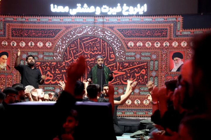 تصاویر/ شب اول محرم هیئت فاطمیون مصلی ارومیه