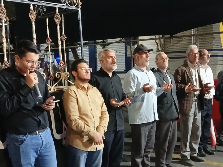 تصاویر / اجتماعات مردمی «شب‌های اقتدار» مردم آذرشهر