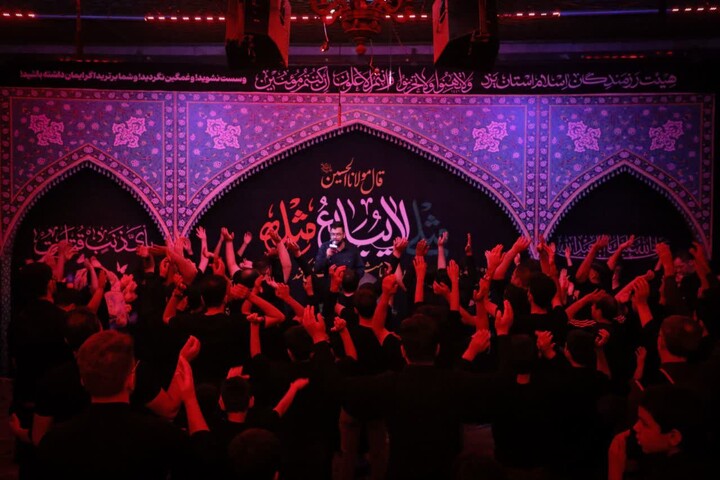 تصاویر/ شب اول محرم هیئت رزمندگان اسلام یزد