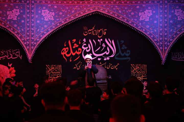 تصاویر/ شب اول محرم هیئت رزمندگان اسلام یزد
