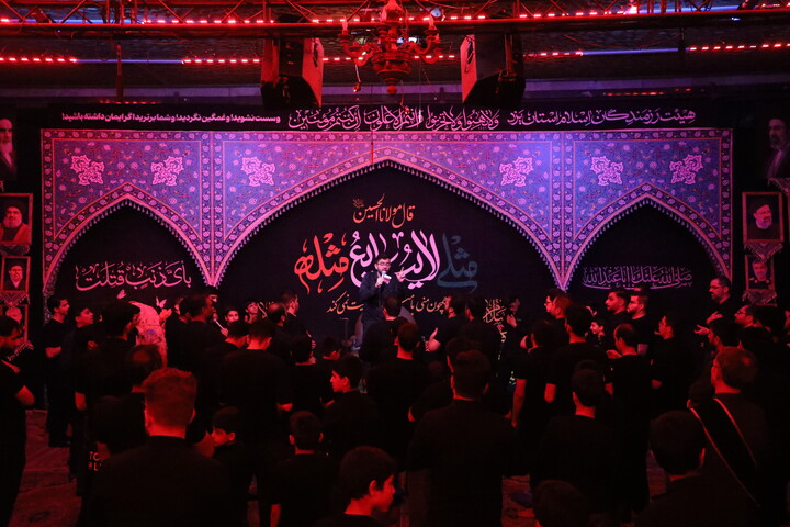تصاویر/ شب اول محرم هیئت رزمندگان اسلام یزد