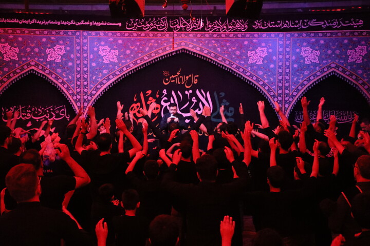 تصاویر/ شب اول محرم هیئت رزمندگان اسلام یزد