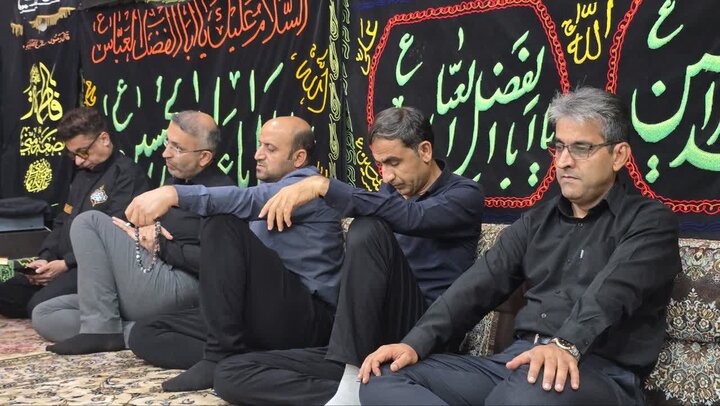 تصاویر/ عزاداری شب اول محرم در خارگ