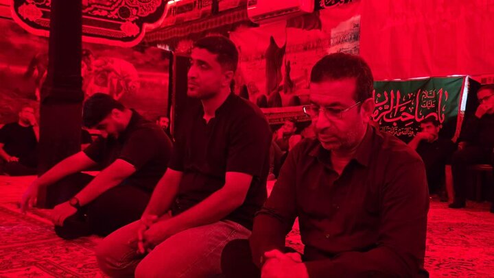 تصاویر/ عزاداری شب اول محرم در خارگ