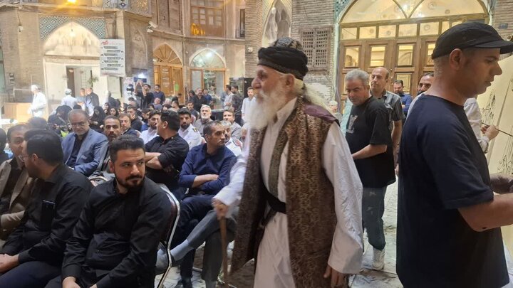 تصاویر/ آیین چاووش‌خوانی محرم در تیمچه امین‌الدوله کاشان