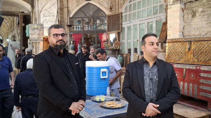 تصاویر/ آیین چاووش‌خوانی محرم در تیمچه امین‌الدوله کاشان