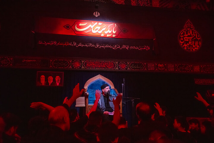 تصاویر/ شب اول محرم هیئت ضد صهیونیستی انصارولایت دارالعباده یزد