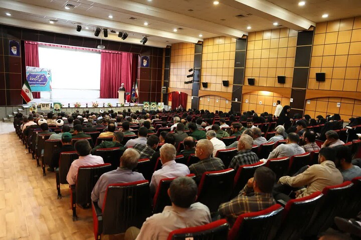 تصاویر/ آیین سنگرسپاری و معارفه فرمانده سپاه شهرستان بهار