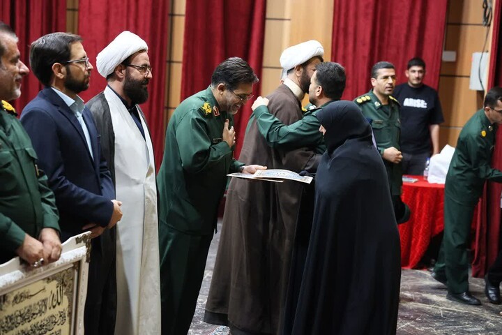 تصاویر/ آیین سنگرسپاری و معارفه فرمانده سپاه شهرستان بهار