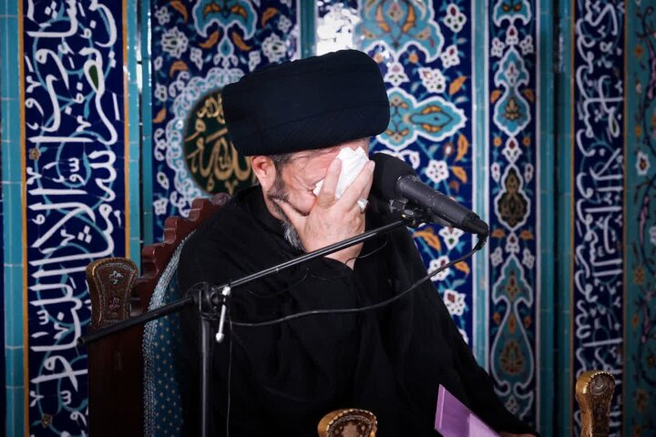 تصاویر/ سخنرانی امام جمعه اردبیل در شب اول محرم