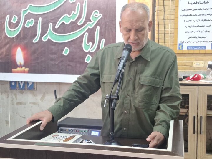تصاویر/گرد همایی عاشورائیان در شهرستان بدره