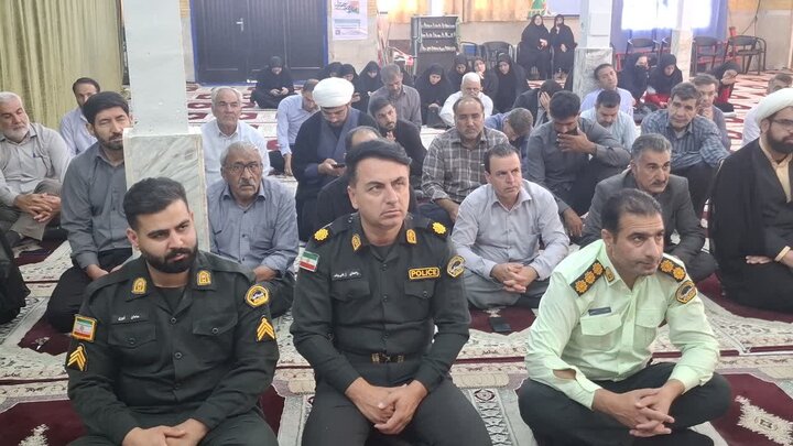 تصاویر/گرد همایی عاشورائیان در شهرستان بدره