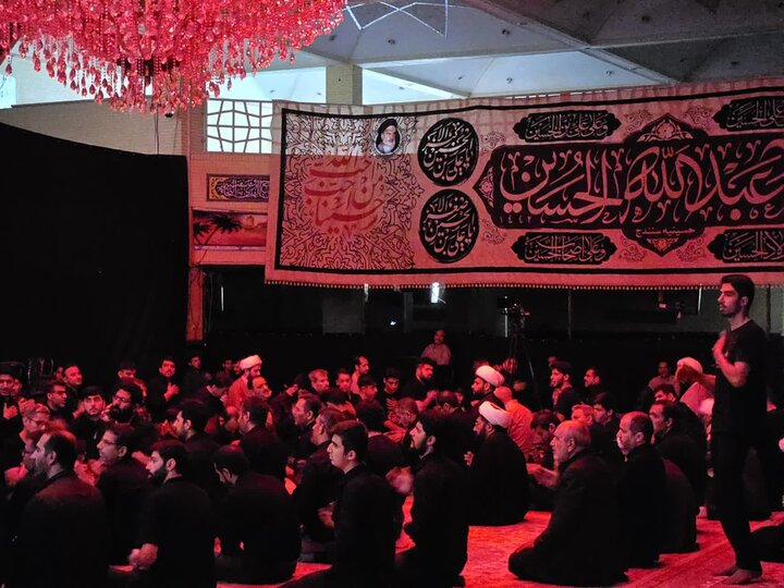 تصاویر/مراسم عزاداری دهه اول محرم در حسینیه مقدسه شهرستان سنندج