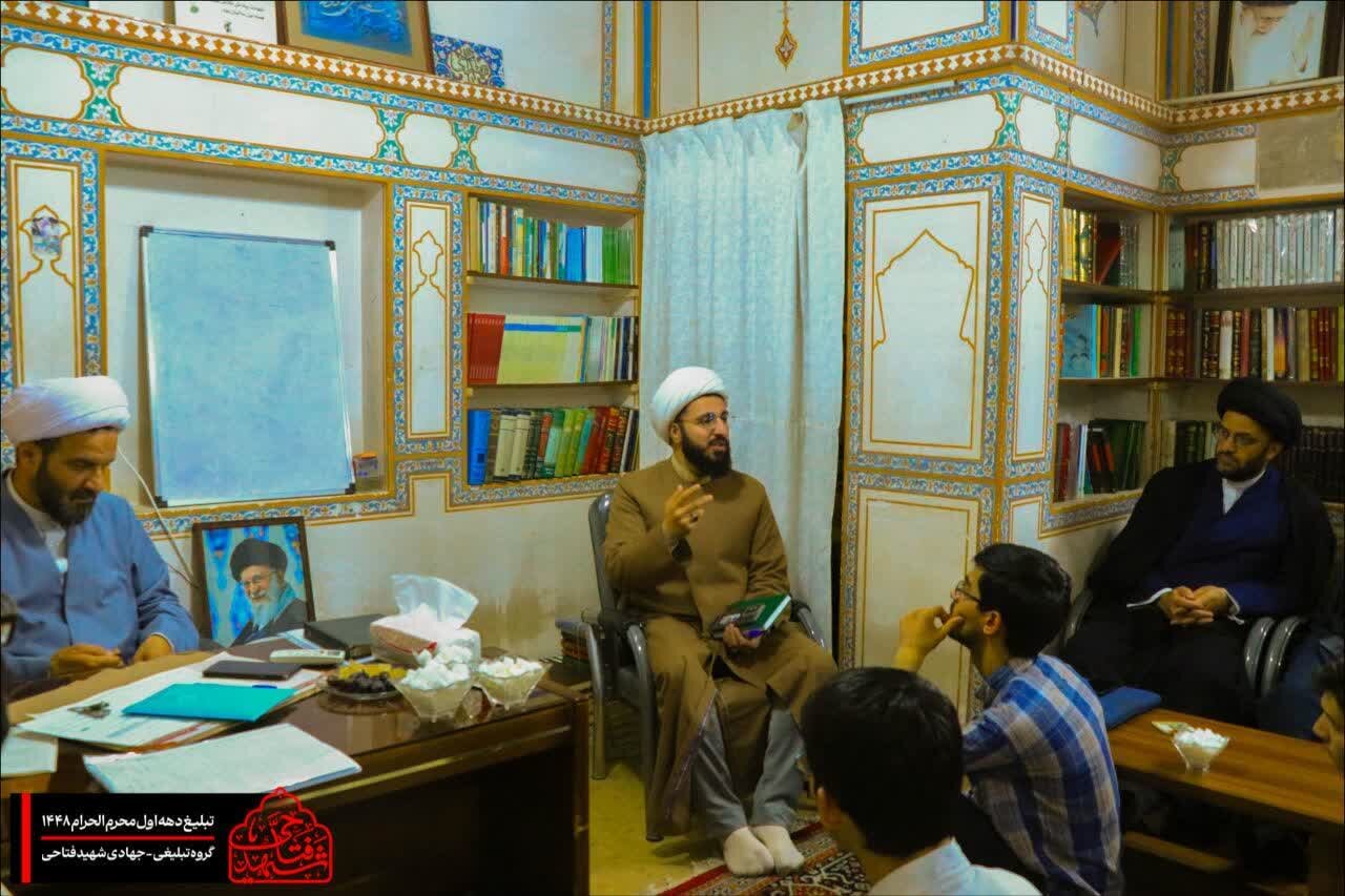 مدرسه علمیه جهانگیرخان به بهانه اعزام طلاب گروه تبلیغی جهادی شهید فتاحی