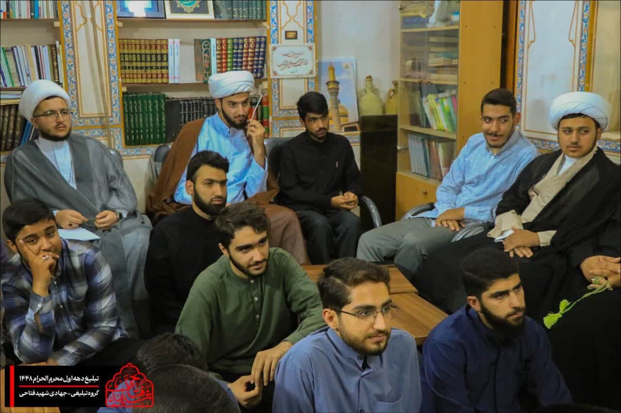 مدرسه علمیه جهانگیرخان به بهانه اعزام طلاب گروه تبلیغی جهادی شهید فتاحی