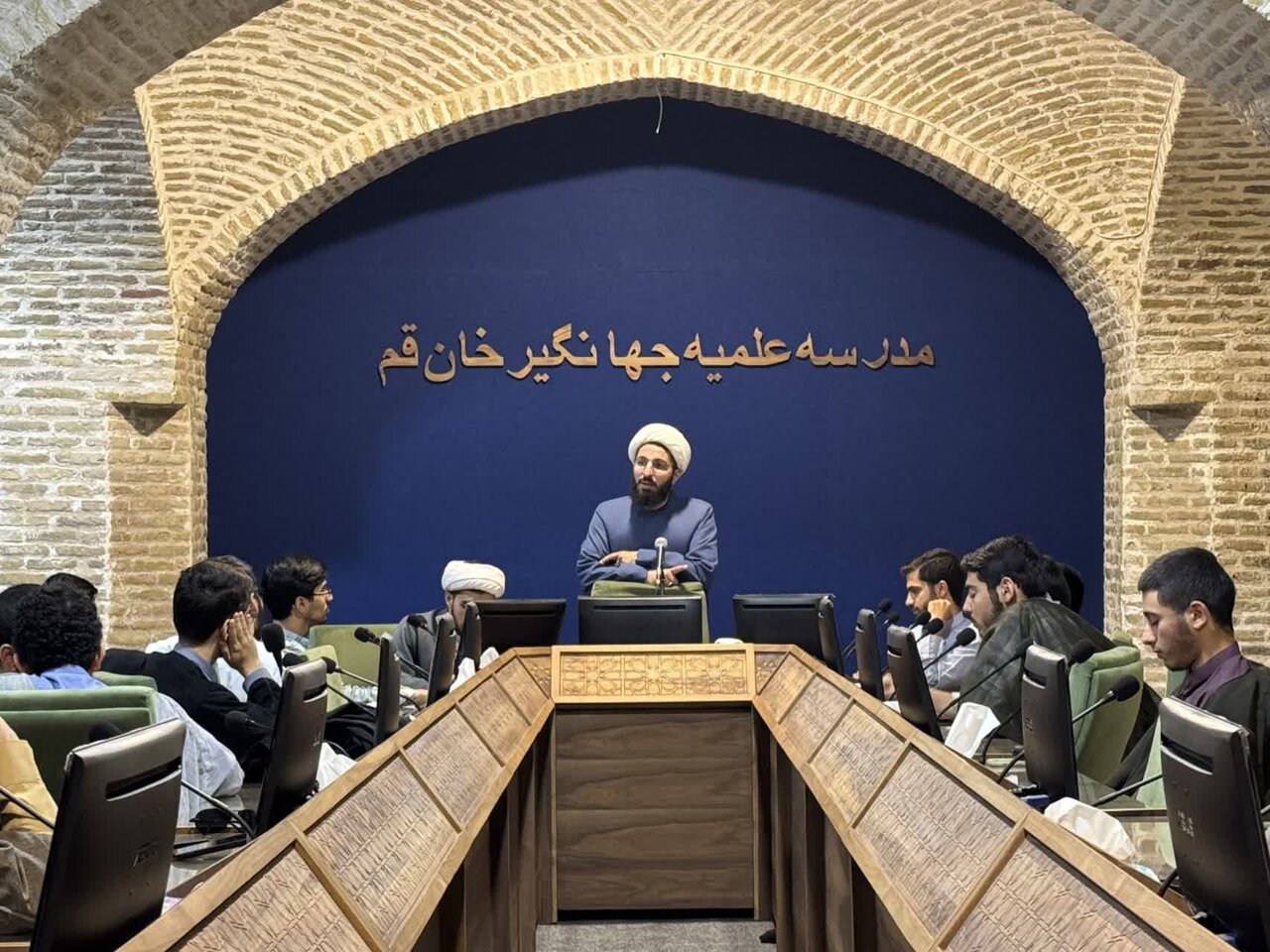 مدرسه علمیه جهانگیرخان به بهانه اعزام طلاب گروه تبلیغی جهادی شهید فتاحی