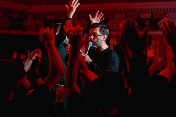 تصاویر/ مراسم سوگواری شب دوم محرم هیئت صاحب‌الزمان (عج) ارومیه