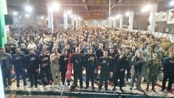 تصاویر / یادواره شهدا و بزرگداشت اولین سالگرد شهادت شهدای اقتدار شهرستان سراب و یادبود شهدای جنگ رمضان