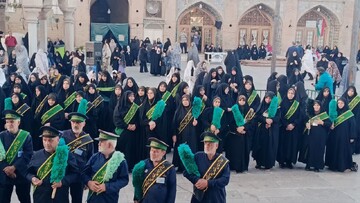 تصاویر / مراسم سیاپوشان و عزاداری در آستان مقدس امام زاده حسین علیه الاسلام قزوین