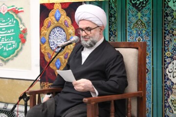 تصاویر/ عزای حسینی در مسجد جامع شهرستان عباس آباد